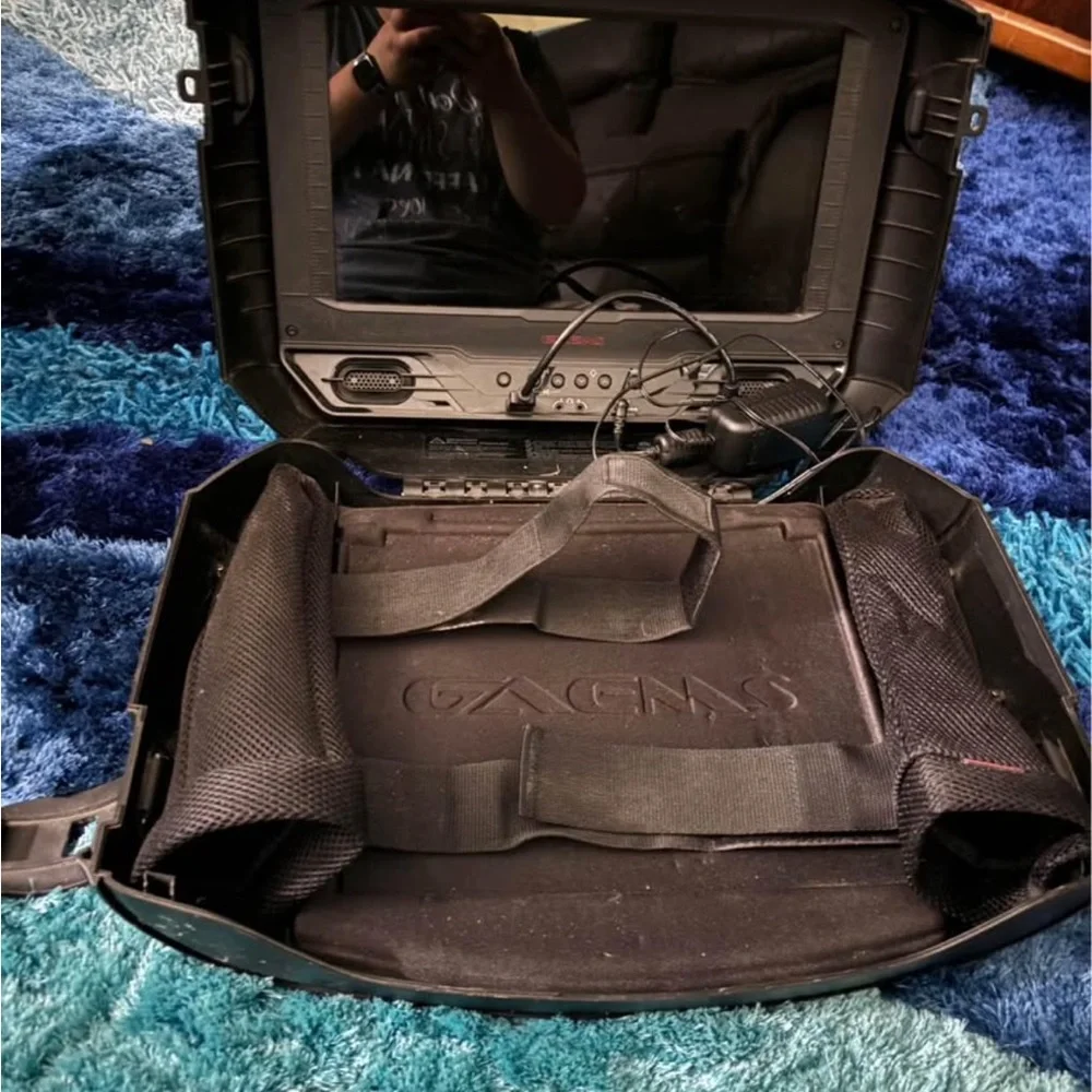 Black Portable Video Monitor